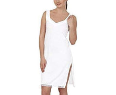 BLAZON Women's Cotton Hosiery Fairy Full Slip (Available Sizes: S, M, L, XL, 2XL, 3XL, 4XL, 5XL) - White