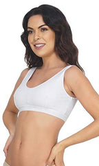 BLAZON Women Sports Bra Premium Victoria - White