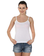 BLAZON Women's Premium Cotton Knits Hosiery Rosemerry Spaghetti Top