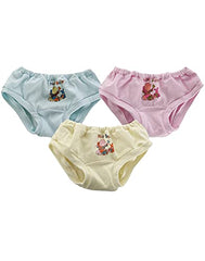 BLAZON Baby Girls / Boys Innerwear Panties Bonny - Baby Pink, Sea Green, Cream