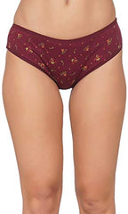BLAZON Women's Cotton Hipster Printed Premium Regular Panty