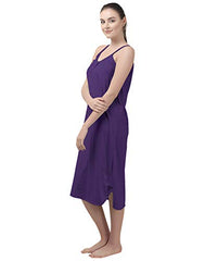 BLAZON Women's Cotton Hosiery Sublime Short Night Dress - Amethyst