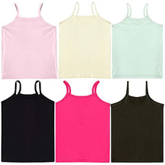 BLAZON Girls Cotton Hosiery Junior Slip Plain/Solid (Pack of 6, Sizes: 50 cm/6-12 Months, 55 cm/1-2 Years, 60 cm/3-4 Years, 65 cm/5-6 Years, 70 cm/7-8 Years, 75 cm/9-10 Years) - 1M