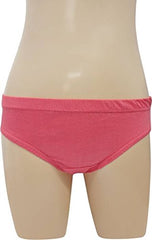 BLAZON Women's Hipster Panty Pack of 3 (Grey, Orange, Pink)