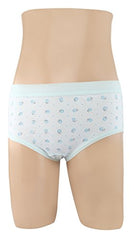 BLAZON Women's Hipster Printed Panty Pack of 3 (Baby Pink, Sea Green, Lemon)