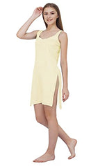 BLAZON Women's Cotton Hosiery Fairy Full Slip (Available Sizes: S, M, L, XL, 2XL, 3XL, 4XL, 5XL) - Off White