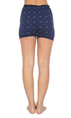 BLAZON Women's Cotton Bloomers (Pack of 3) - Black, Brown, Navy Blue