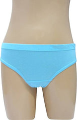 BLAZON Women's Hipster Panty Pack of 3 (Blue, Pink, Grey)