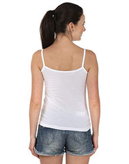 BLAZON Women's Premium Cotton Knits Hosiery Rosemerry Spaghetti Top