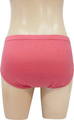 BLAZON Women's Hipster Panty Pack of 3 (Grey, Orange, Pink)