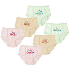 BLAZON Toddler/Kids/Baby Unisex Junior Panty Pastel | 100% Super Combed Cotton Knits Hosiery | Character Print | Combo Pack of 6 | Sizes: 45cm, 50cm, 55cm, 60cm, 65cm, 70cm, 75cm