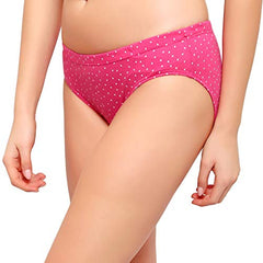 BLAZON Women's Hipster Blue, Pink, Grey Panty Pack of 3