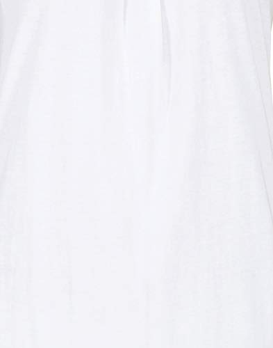 BLAZON Women's Cotton Hosiery Sublime Short Night Dress - White