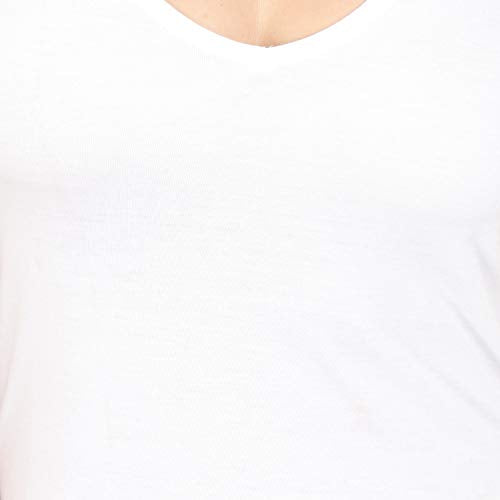 BLAZON Women's Cotton Hosiery Selfie Midi Slip Combo Pack of 2 (Available Sizes: XS, S, M, L, XL, 2XL, 3XL, 4XL, 5XL) - White, Brandy