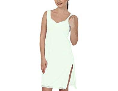 BLAZON Women's Cotton Hosiery Fairy Full Slip (Available Sizes: S, M, L, XL, 2XL, 3XL, 4XL, 5XL) - Sea Green