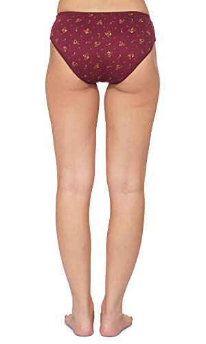 BLAZON Women's Cotton Hipster Printed Premium Regular Panty