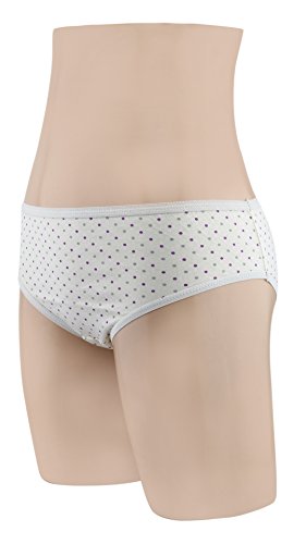 BLAZON Women's Hipster Printed Panty Pack of 3 (Baby Pink, Sea Green, Lemon)