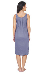 BLAZON Women's Cotton Hosiery Solid Maxi Nighty Slip (Pack of 2) Available Sizes: S, M, L, XL, 2XL, 3XL, 4XL, 5XL - Lavender