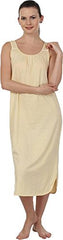 BLAZON Women's Cotton Nighty Slip (Skin)