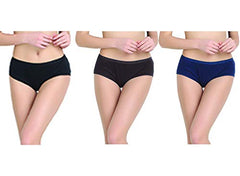 BLAZON Women's Cotton Knits Hoisery Hygien Periods Panty (Combo Pak of 3 )(Available Sizes: S, M, L, XL, 2XL, 3XL, 4XL, 5XL )