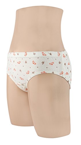 Blazon Women's Hipster Printed Panty Pack of 3 ( Baby Pink, Sea Green, Lemon )