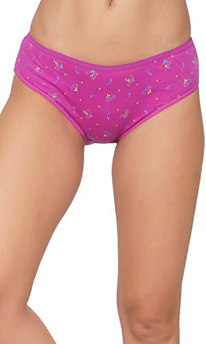 BLAZON Women's Cotton Hipster Printed Premium Regular Panty