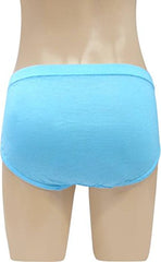 BLAZON Women's Hipster Panty Pack of 3 (Blue, Pink, Grey)