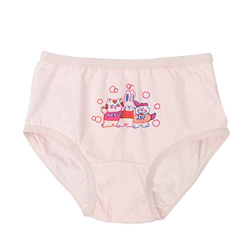 BLAZON Toddlers/Kids/Baby Girls Junior Panty | 100% Super Combed Cotton  Knits Hosiery | Floral Print | Combo Pack of 6 | Dark Base | Sizes: 45cm