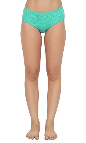 BLAZON Women's Cotton Hipster Printed Regular Panty