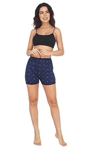 BLAZON Women's Cotton Bloomers (Pack of 3) - Black, Brown, Navy Blue