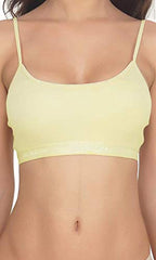 BLAZON Women Sports Bra Premium Tee Free - Skin