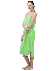 BLAZON Women's Cotton Hosiery Sublime Short Night Dress - Jade