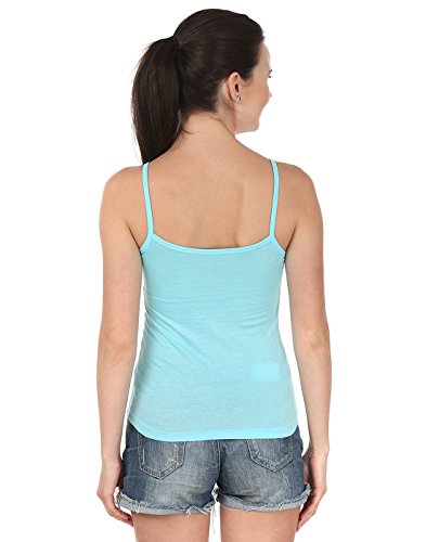 Blazon Women's Camisole Set Of 3 (Baby Pink, Turquoise, Sea Green )