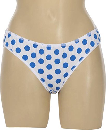 BLAZON Women's Hipster White Panty Pack of 3