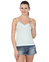 Blazon Women's Camisole Set Of 3 ( White, Sea Green, Pink )