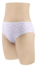 BLAZON Women's Hipster Printed Panty Pack of 3 (White)