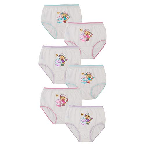 BLAZON Toddlers/Kids/Baby Unisex Junior Panty White | 100% Super Combed Cotton Knits Hosiery | Character Print | Combo Pack of 6 | Sizes: 45cm, 50cm, 55cm, 60cm, 65cm, 70cm