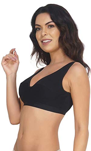 BLAZON Women Sports Bra Premium Sabby - Skin, Black