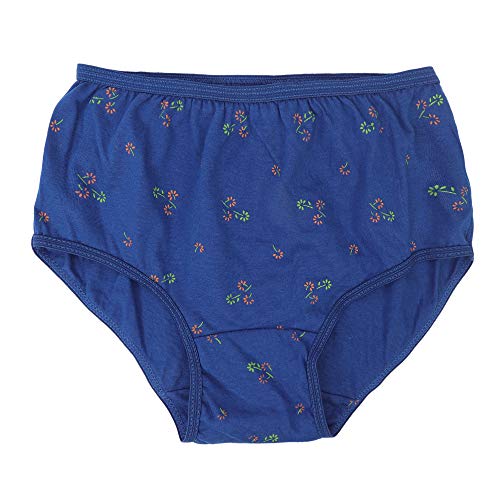 BLAZON Toddlers/Kids/Baby Girls Junior Panty | 100% Super Combed Cotton Knits Hosiery | Floral Print | Combo Pack of 6 | Dark Base | Sizes: 45cm, 50cm, 55cm, 60cm, 65cm, 70cm, 75cm