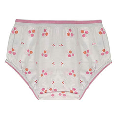 BLAZON Toddlers/Kids/Baby Girls Junior Panty White| 100% Super Combed Cotton Knits Hosiery | Floral Print | Combo Pack of 6 | Sizes: 45cm, 50cm, 55cm, 60cm, 65cm, 70cm, 75cm