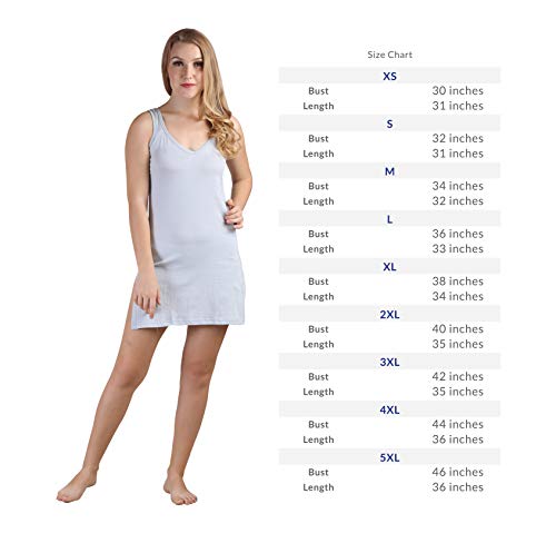 BLAZON Women's Cotton Hosiery Selfie Midi Slip Combo Pack of 2 (Available Sizes: XS, S, M, L, XL, 2XL, 3XL, 4XL, 5XL) - Blueberry Frost, Old Rose