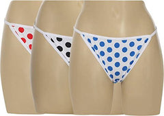 BLAZON Women's Bikini White Panty Pack of 3