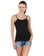 BLAZON Women's Camisole Pack of 3 (Black, Beige, White)