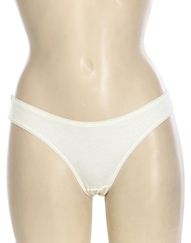 BLAZON Premium Women’s Plain/Solid Outer Elastic S E Bikini Pack of 6 (3 Dark, 3 Pastel) 85-90 cm