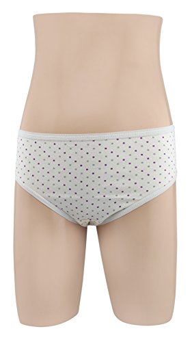 BLAZON Women's Hipster Printed Panty Pack of 3 (Baby Pink, Sea Green, Lemon)