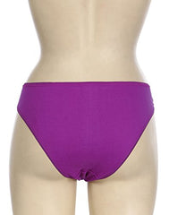 BLAZON Women's Multicolor Bikini 100 cm Pack of 3 (Kashmir Blue, Tamarind, Vivid Violet)