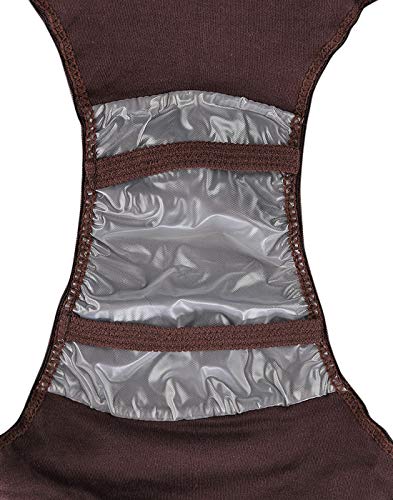 BLAZON Women's Cotton Knits Hoisery Hygien Periods Panty Available Sizes: S, M, L, XL, 2XL, 3XL, 4XL, 5XL - Brown