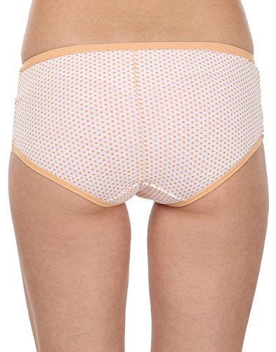 BLAZON Women's Multicolor Hipster Panty Pack of 3 (Peach-Orange, Dark Pink,Sea Green)