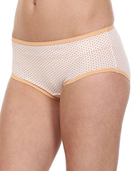 BLAZON Women's Multicolor Hipster Panty Pack of 3 (Peach-Orange, Dark Pink,Sea Green)