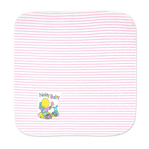Blazon Reusable Unisex Baby Cloth Wipes - Blue Pink Brown